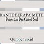 Satu Bahu Tanah Berapa Meter